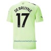 Camiseta de fútbol Manchester City De Bruyne 17 Tercera Equipación 2022-23 - Hombre